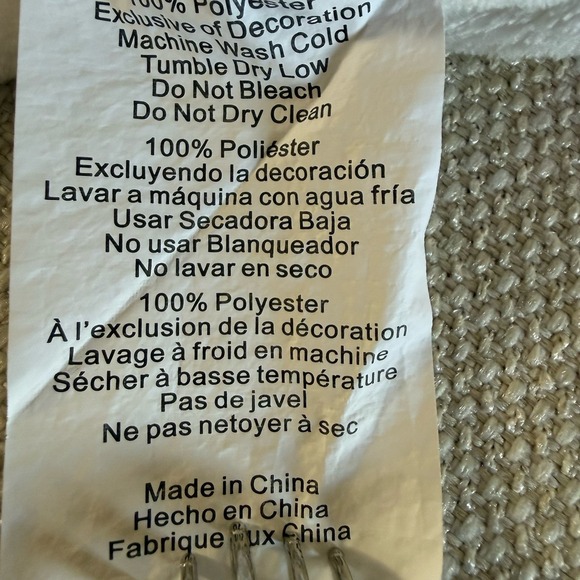 THROWZY MARLO LORENZ PULLOVER  Peace Signs PINK Flowers One Size - Picture 9 of 11